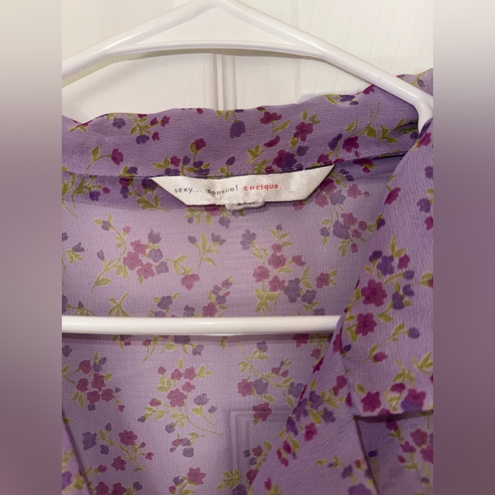 Floral Sheer Kimono - Picture 5 of 5
